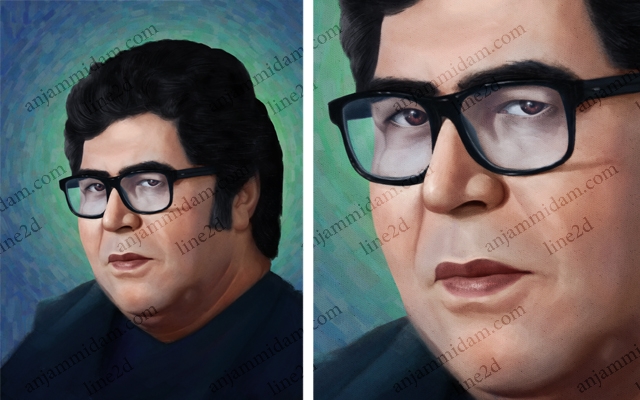 با تکنیک نقاشی دیجیتال از عکس چهره شما نقاشی کنم.
