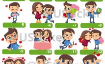 استیکرپسرآبی-متن-دلخواه-طراحی