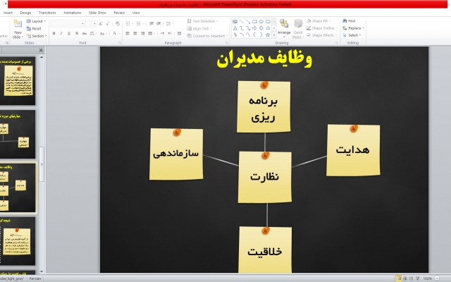 پاورپوینت جهت ارائه کار و... طراحی کنم