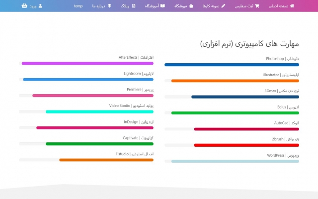 سایت وردپرسی واستون طراحی کنم