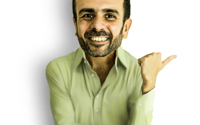 از چهره شما کاریکاتور بسازم