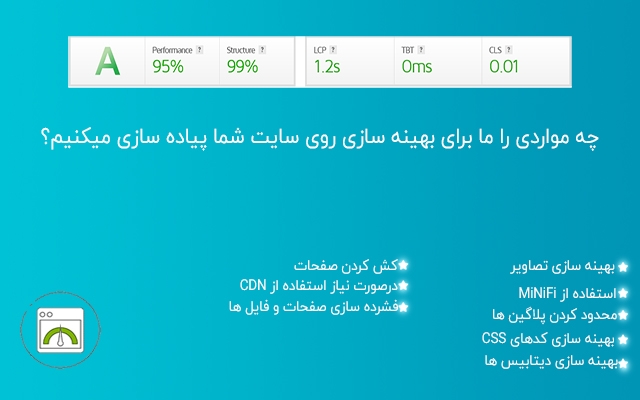وبسایت وردپرسی شما رو بهینه کنم و سرعتش رو افزایش بدم