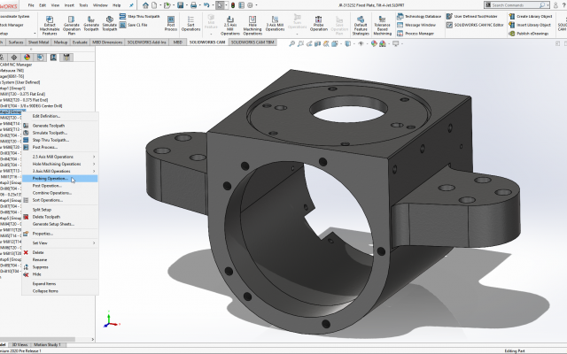 با Solidworks در زمینه مهندسی پروژه انجام دهم.
