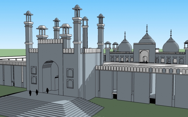 مدل سازی با اسکچ اپ Sketchup انجام بدم.