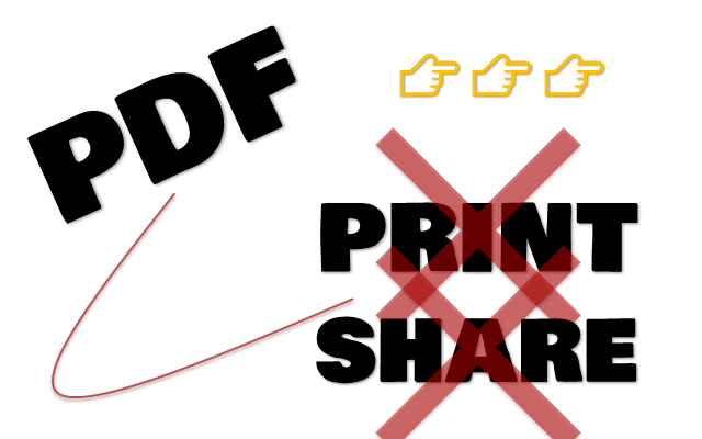 از انتشار فایل های pdf شما جلوگیری کنم و امنیت فایل شما را بالا ببرم...