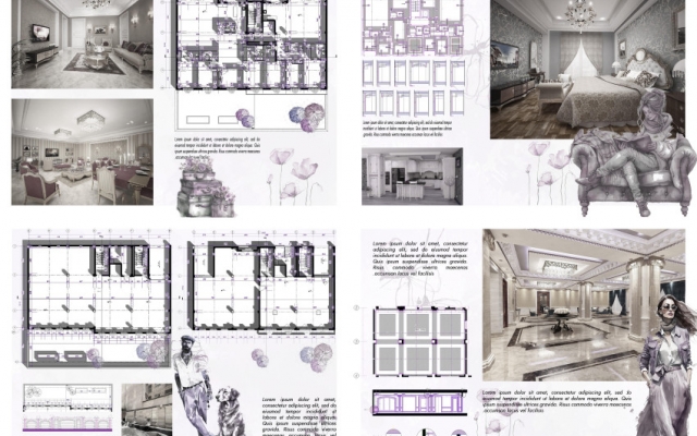 طراحی پلان، نما و دکوراسیون آپارتمان‌های مسکونی کلاسیک با دقت فنی اجرا کنم.