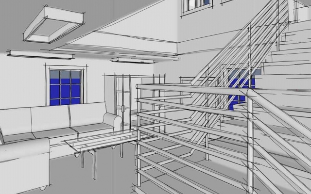 طرح و ایده شما رو به نقشه‌های فاز 1و2 معماری و مدل 3بعدی Revit تبدیل کنم