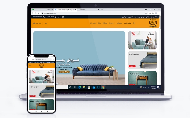 در کمتر از 7 روز برای شما فروشگاه اینترنتی شیک با تمام امکانات راه اندازی کنم