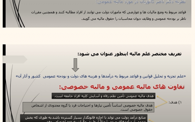 یه پاورپوینتی ارائه بدم که سری بعد هم بیای سراغ خودم