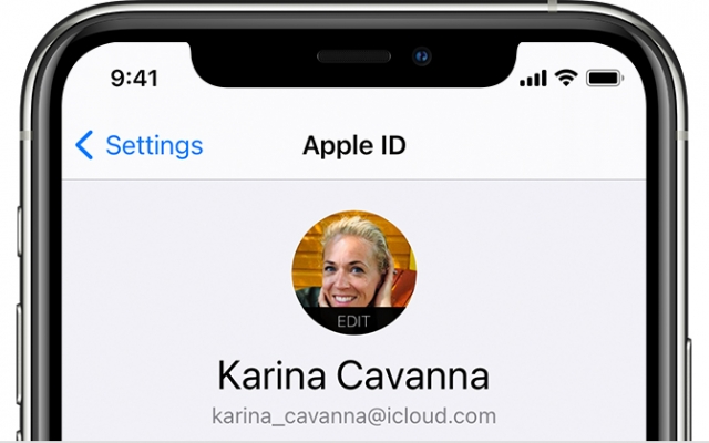 اپل آیدی با هویت اصلی شما بسازم و در صورت نیاز یک کارت اعتباری به آن متصل کنم