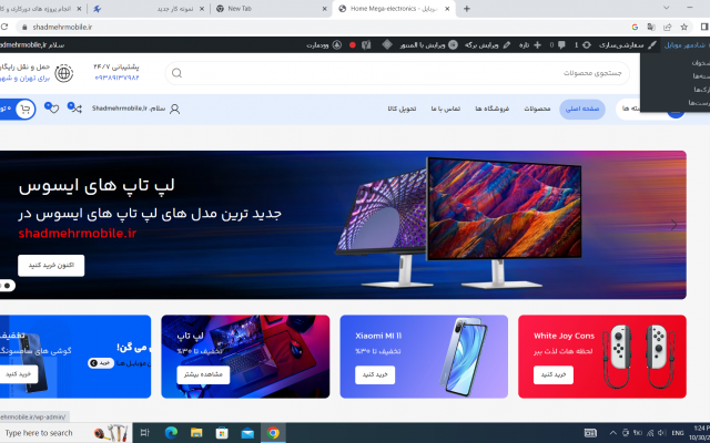 طراحی سایت با وردپرس و سئو سایت انجام بدم