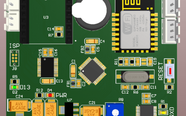 طراحی مدار چاپی PCB انجام بدم