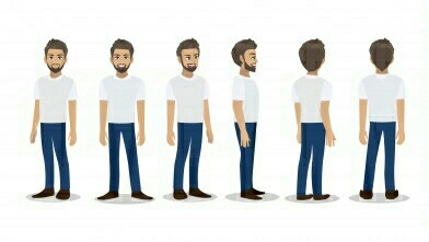 کاراکتر دوبعدی مورد نظرتونو طراحی کنم.