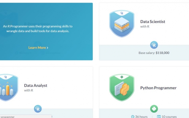 اشتراک دو ماهه سایت datacamp.com (مرجع یادگیری دیتا ساینس) رو بهتون بدم