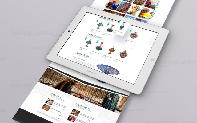 گرافیک رابط کاربری (UI/UX) وب سایت شما رو انجام بدم