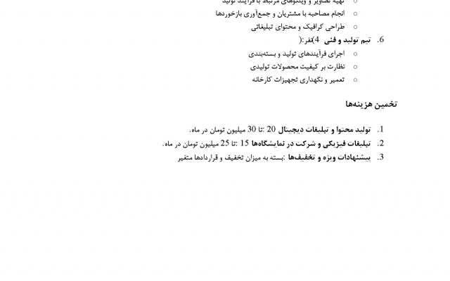 به شما کمک کنم تا نقشه راهی برای کسب‌وکارتون طراحی کنید و موفق بشید.