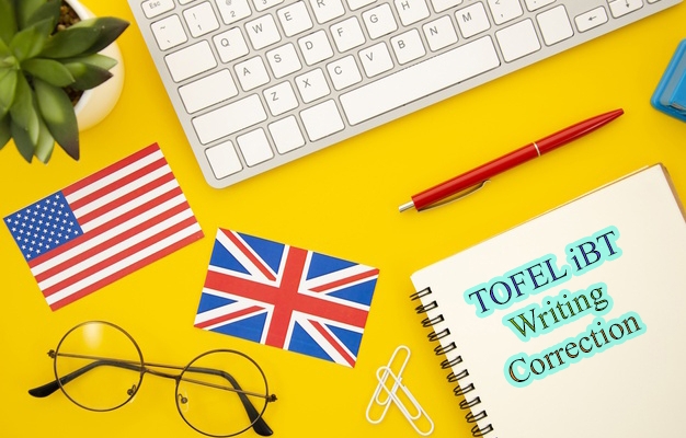 رایتینگ آزمون TOEFL شما رو تصحیح کنم.