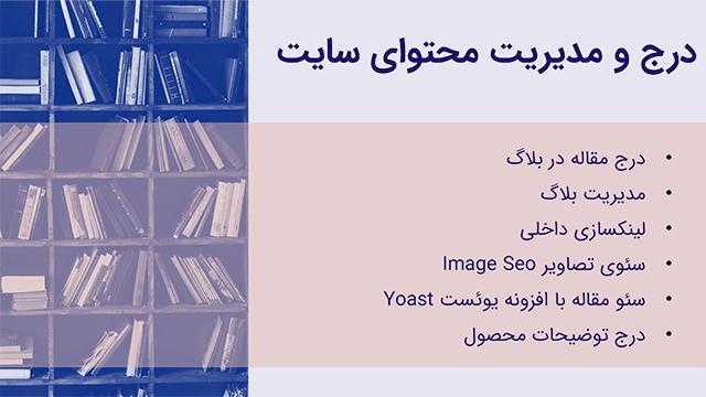 بارگذاری محتوا و توضیحات محصول در سایت وردپرسی شمارو انجام بدم