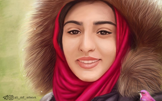چهره و پرتره شما رو به صورت خیلی خاص نقاشی کنم