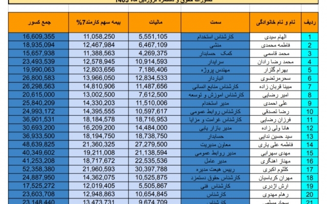 اطلاعات شما را با دقت در فایل اکسل وارد و دسته‌بندی کنم