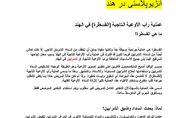 ترجمه فارسی به عربی انجام بدم