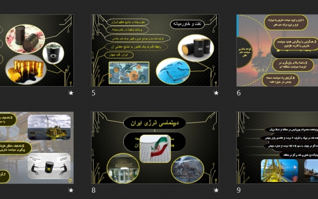 پاورپوینت به زبان انگلیسی ،فارسی و عربی. با قالب و افکت مناسب طراحی کنم .