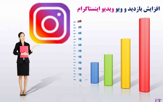 ویوو یا بازدید ویدیو اینستاگرام شما رو افزایش بدم