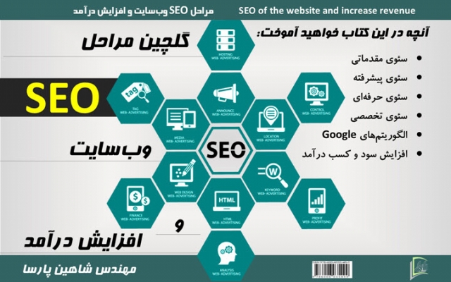 کتاب آموزش کامل و تخصصی سئوی وب سایت بدهم.