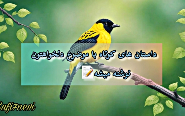 داستان ها و متن های کوتاه با موضوع دلخواهتون رو بنویسم.