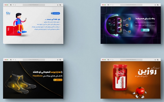 برای سایت یا پیج اینستاگرام شما بنر ، پست ، استوری طراحی کنم
