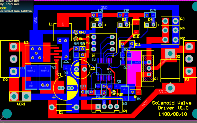 طراحی شماتیک  و PCB مدار های الکترونیکی انجام بدم