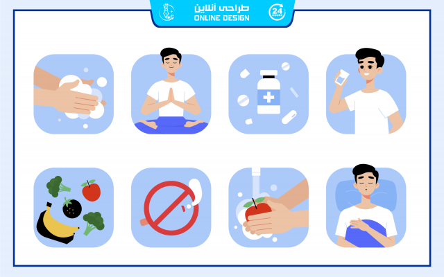 آیکون و پیکتوگرام خلاقانه و جذاب طراحی کنم