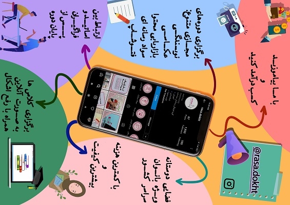طراحی یک پوستر هنری و زیبا را به شکلی که مخاطب را جذب خودش کنه انجام بدم.