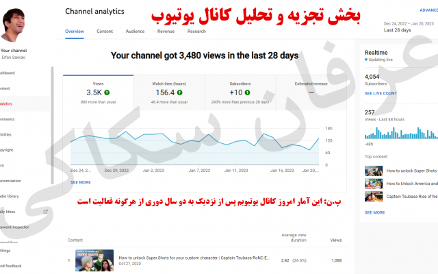 با 12 سال سابقه، مدیریت کامل کانال یوتیوب شما را بر عهده بگیرم (ماهانه)