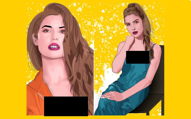 نقاشی - وکتور دیجیتال و کاریکاتو شما رو با هر تعداد جزئیاتی که بخواید بکشم