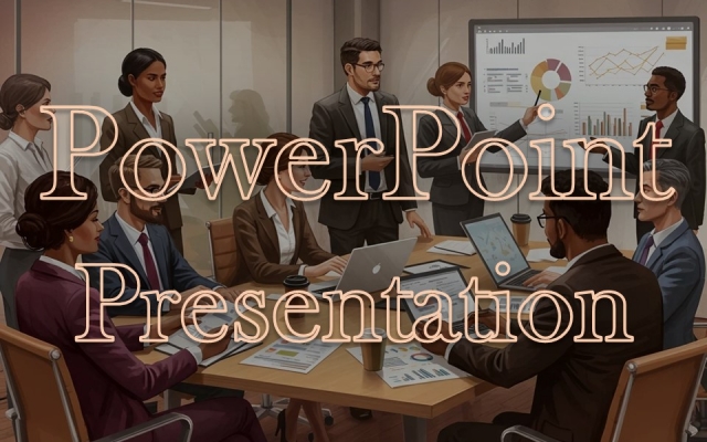 خیالتو از پاورپوینت ارائه راحت کنم.