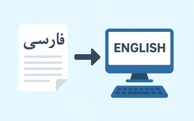 ترجمه انگلیسی به فارسی انجام بدم