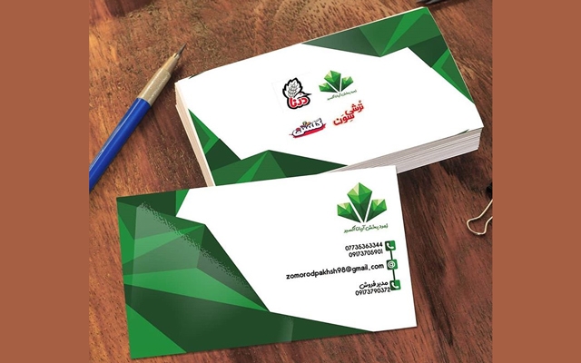 کارت ویزیت شخصی یا کسب و کار شما را انجام دهم