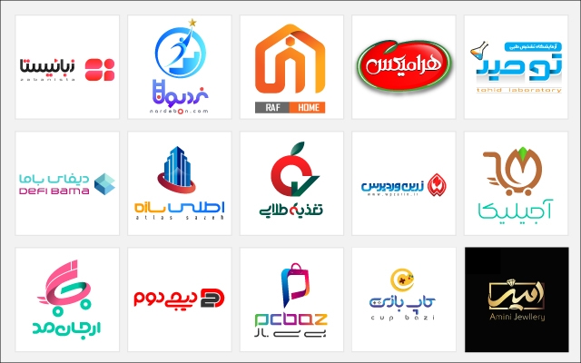 انواع لوگو و لوگوتایپ طراحی کنم ⭐⭐⭐⭐⭐
