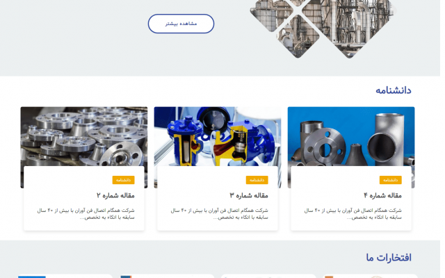 هر نوع وبسایتی از فروشگاهی گرفته تا خبری و شرکتی با وردپرس طراحی کنم.