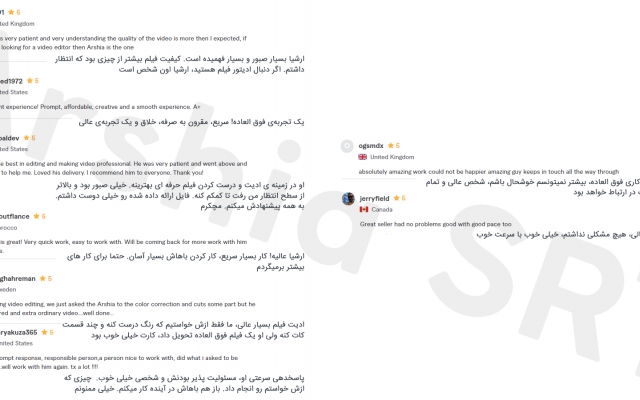 فیلم شما را حرفه‌ ای و عالی ادیت کنم