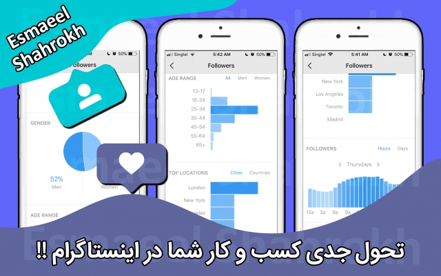 افزایش فالوور بسیار با کیفیت (هدفمند یا غیرهدفمند) براتون انجام بدم !!