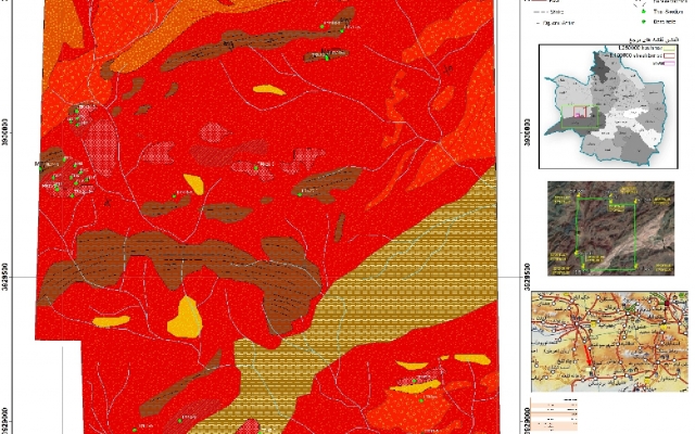 نقشه های زمین شناسی و معدنی ترسیم کنم  (autocad, Gis)