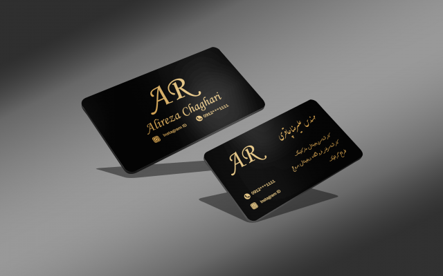 طراحی کارت ویزیت انجام بدم