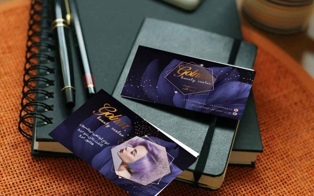 کارت ویزیت زیبا و جذاب طراحی کنم