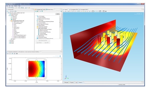 پروژه‌های مهندسی مکانیک شما رو با نرم‌افزار کامسول Comsol Multiphysics تحلیل کنم