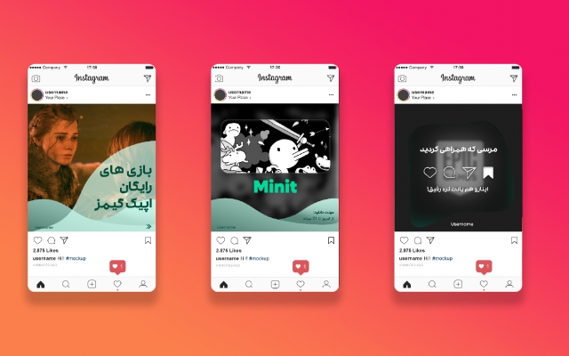 طراحی در قالب شبکه های اجتماعی شما را انجام بدهم!