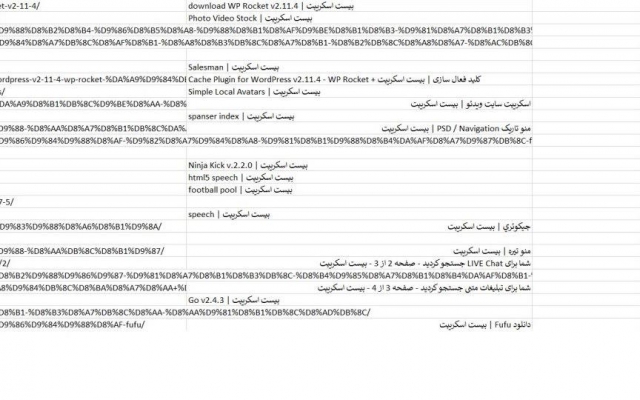 لیست بک لینک های هر سایت را ارائه کنم
