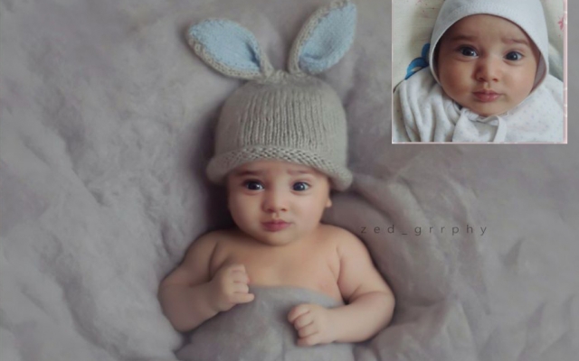 عکس فرزند شما رو به عکس آتلیه تبدیل کنم