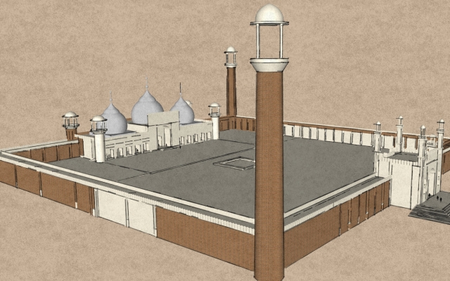 مدل سازی با اسکچ اپ Sketchup انجام بدم.